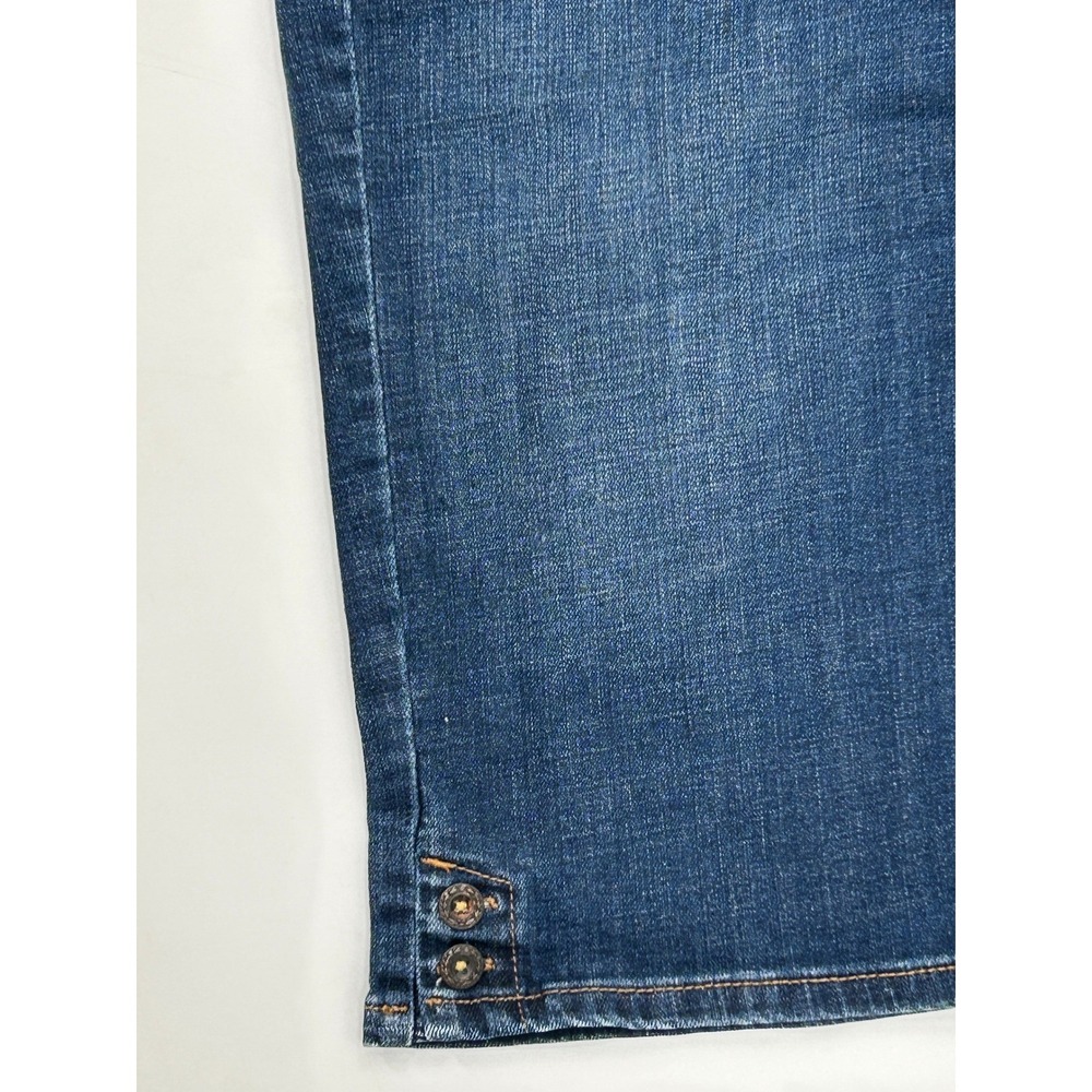 Levi's 515 Skimmer Capri Jeans Mid Rise Stretch Denim Classic 6 90S y2k Spring - Picture 4 of 12